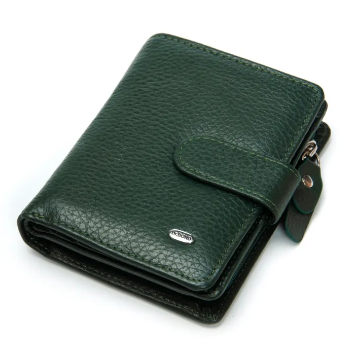 Кошелек Bright Женский кожа DR. BOND WS-32 green
