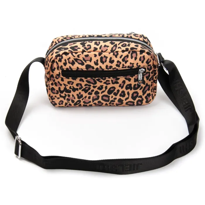 Сумка Женская Текстиль полиамид Jielshi SC332 leopard print