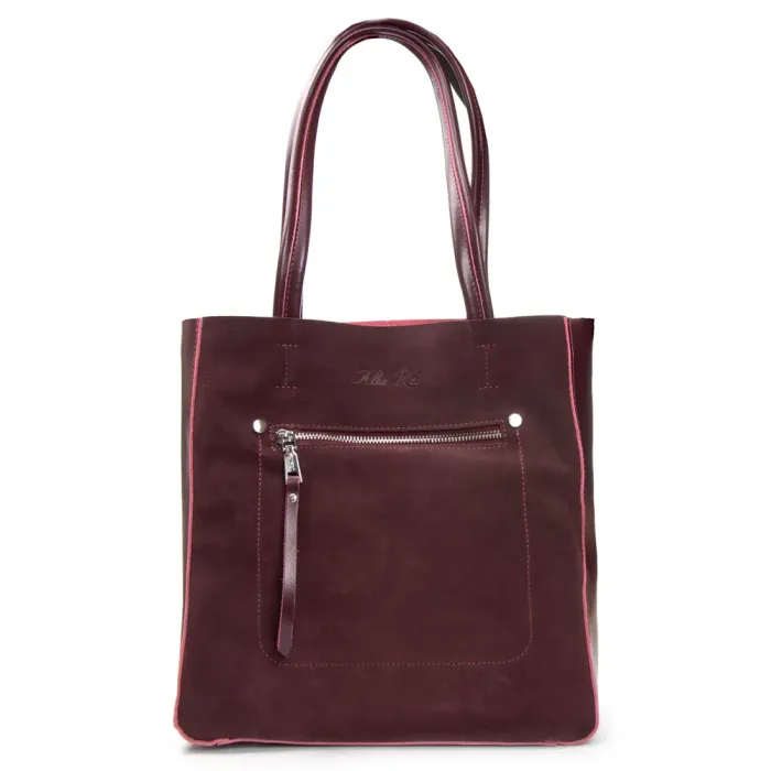 Сумка Женская Классическая замш ALEX RAI 8773-220 bordo
