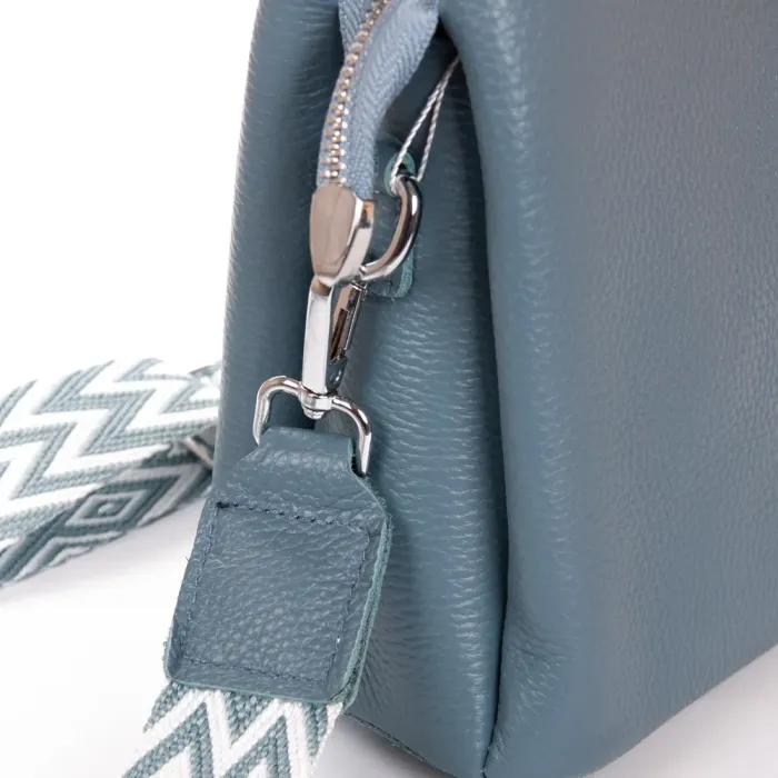 Сумка Женская Классическая кожа ALEX RAI 99119 blue