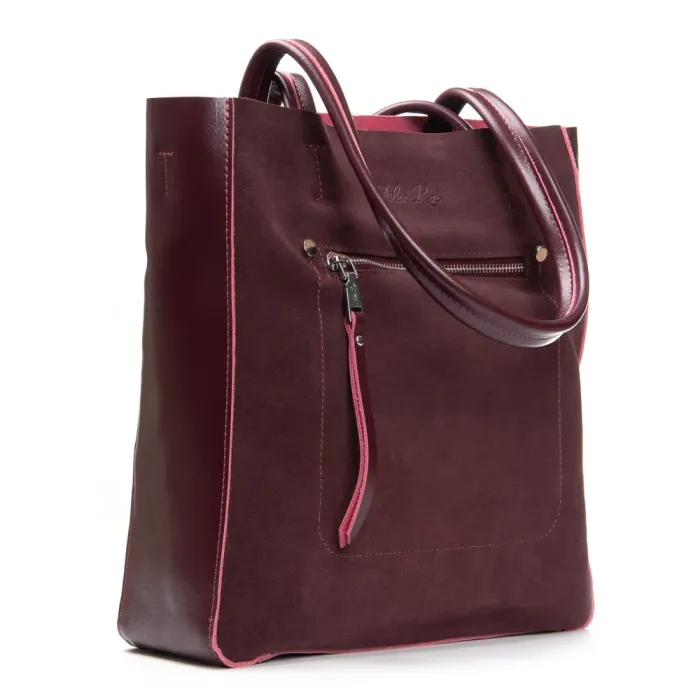 Сумка Женская Классическая замш ALEX RAI 8773-220 bordo