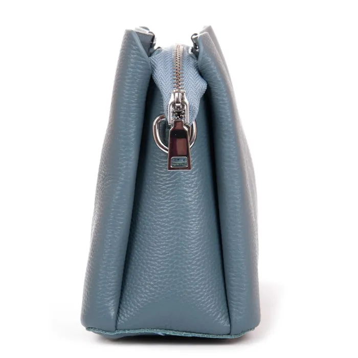 Сумка Женская Классическая кожа ALEX RAI 99119 blue