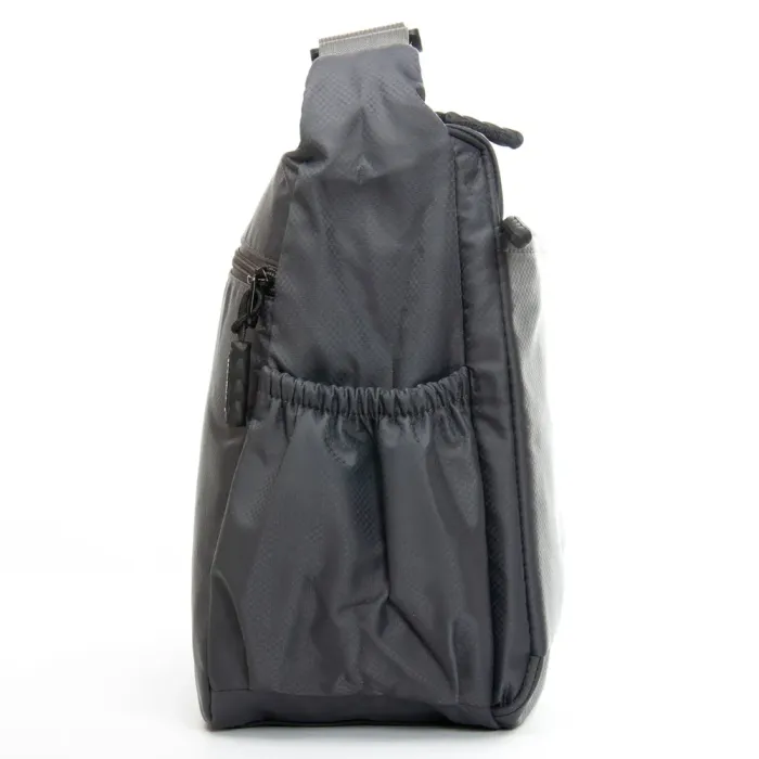 Сумка Мужская На Плечо нейлон Lanpad 8376 grey почтальон