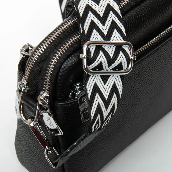 Сумка Мужская Дорожная нейлон Lanpad 20819 black