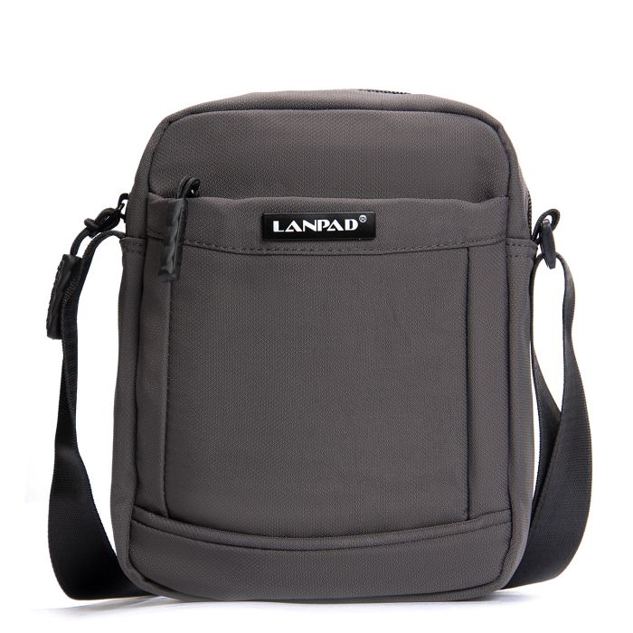 Сумка Мужская Планшет нейлон Lanpad A45007 grey мал