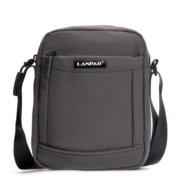 Сумка Мужская Планшет нейлон Lanpad A45007 grey мал