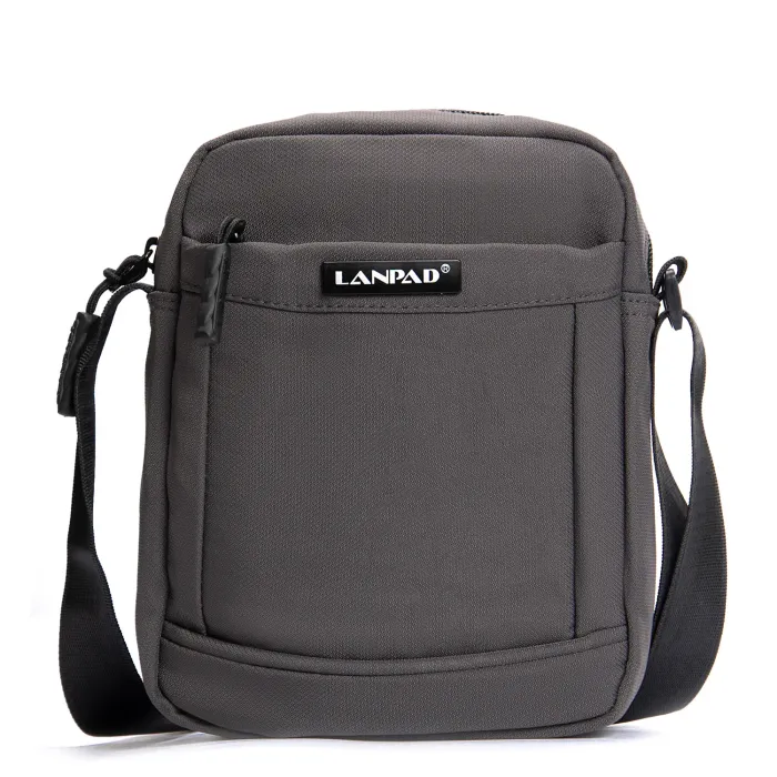 Сумка Мужская Планшет нейлон Lanpad A45007 grey мал