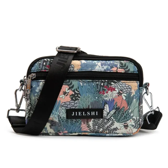 Сумка жіноча Класична шкіра ALEX RAI 99109 white-grey