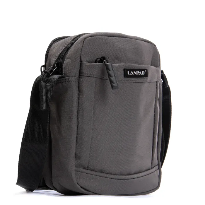 Сумка Мужская Планшет нейлон Lanpad A45007 grey мал