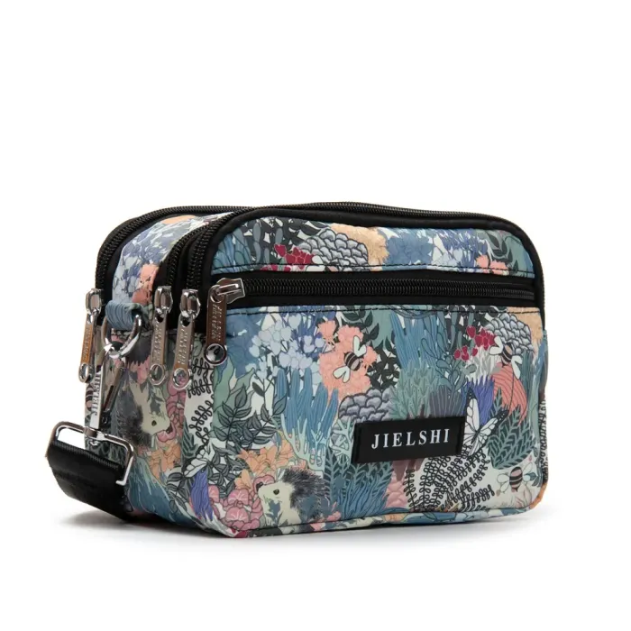 Сумка Женская Текстиль полиамид Jielshi C68 flowers