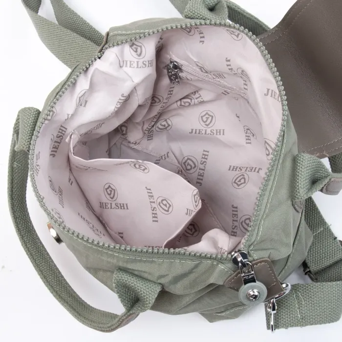 Сумка Женская Текстиль полиамид Jielshi 116-08 d.green