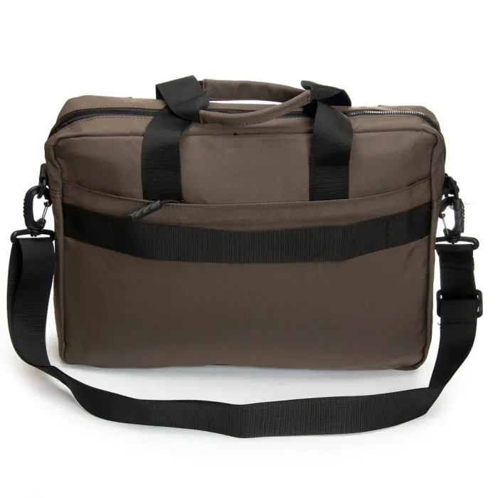 Сумка Мужская Для Ноутбука нейлон Lanpad 0940 brown