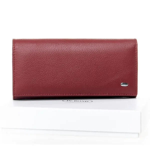 Гаманець Classic шкіра DR. BOND W1-V-2 dark-red