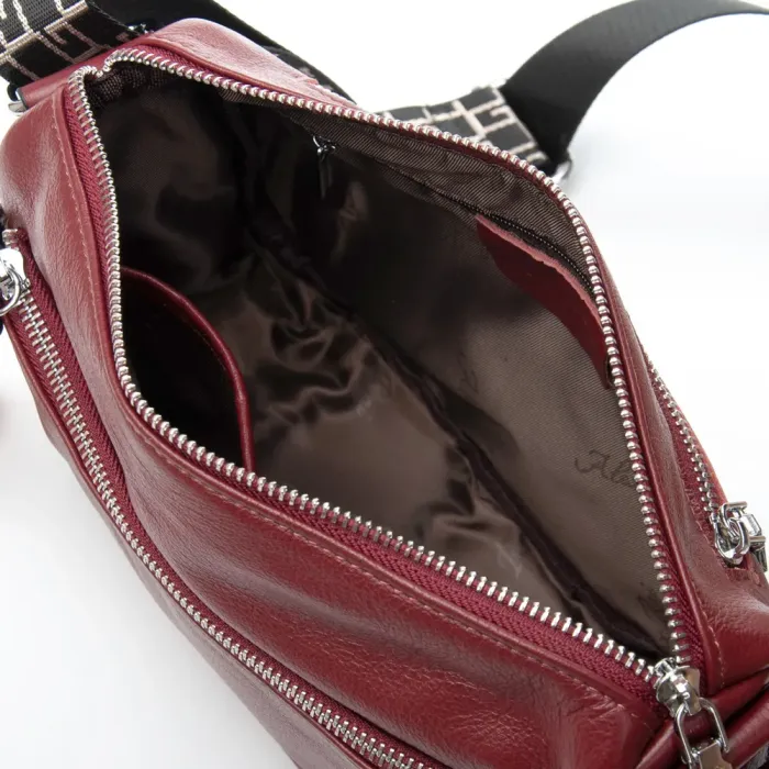 Сумка Женская Классическая кожа ALEX RAI 93038 red