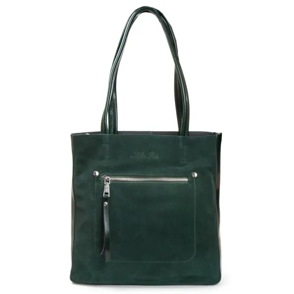 Сумка Женская Классическая замш ALEX RAI 8773-220 green