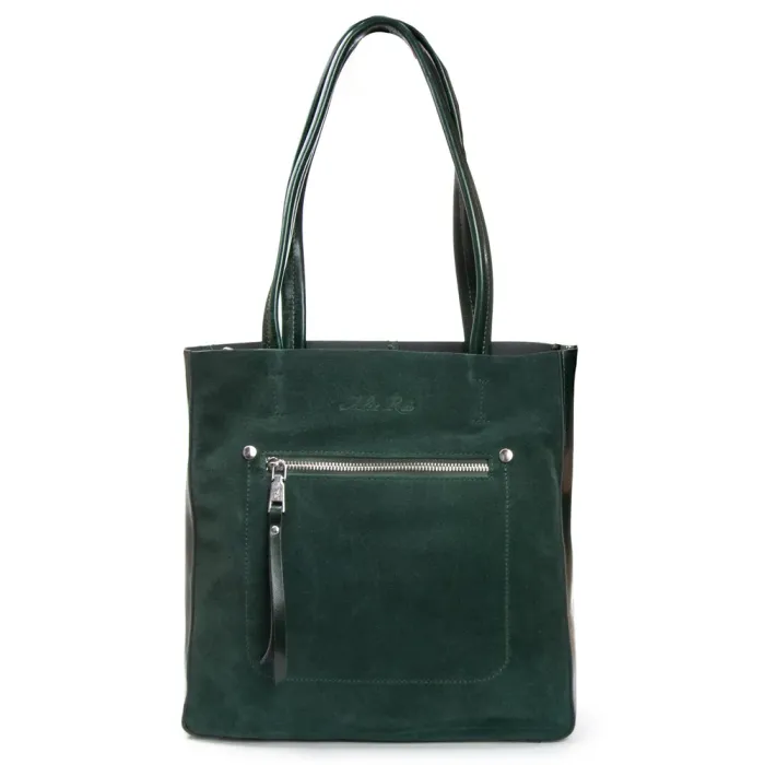 Сумка Женская Классическая замш ALEX RAI 8773-220 green