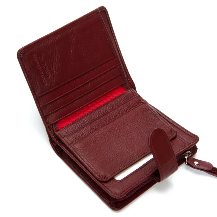 Кошелек Bright Женский кожа DR. BOND WS-32 wine red
