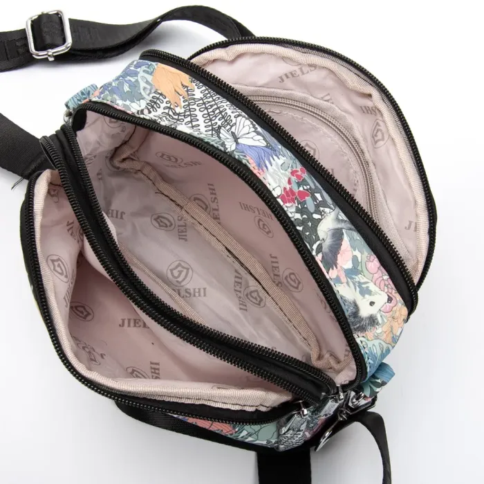Сумка Женская Текстиль полиамид Jielshi C68 flowers