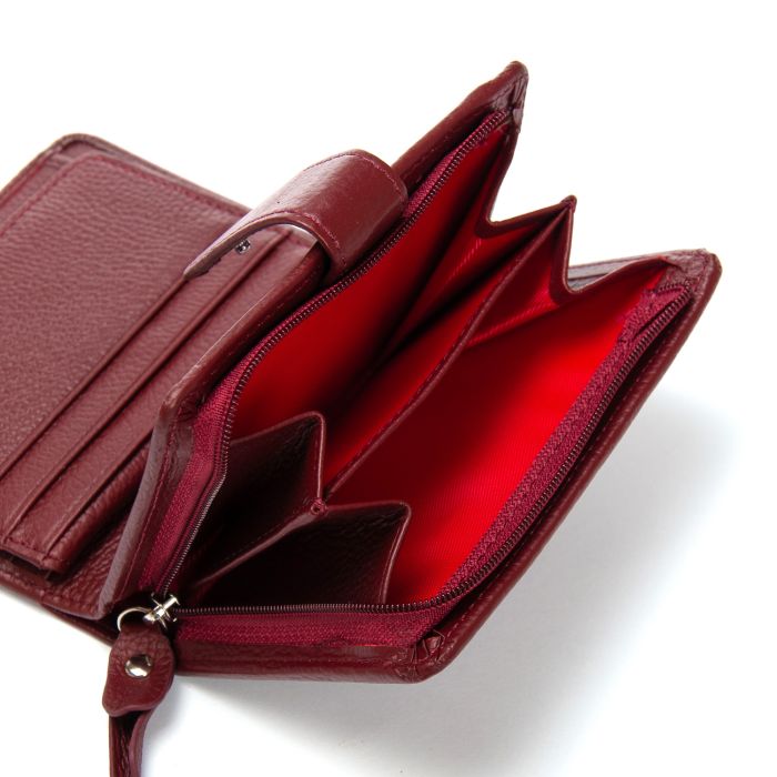 Кошелек Bright Женский кожа DR. BOND WS-32 wine red