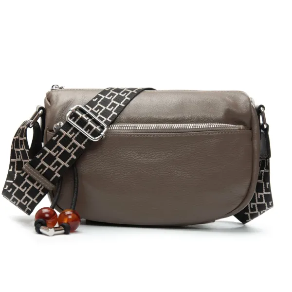 Сумка Женская Классическая кожа ALEX RAI 93038 khaki