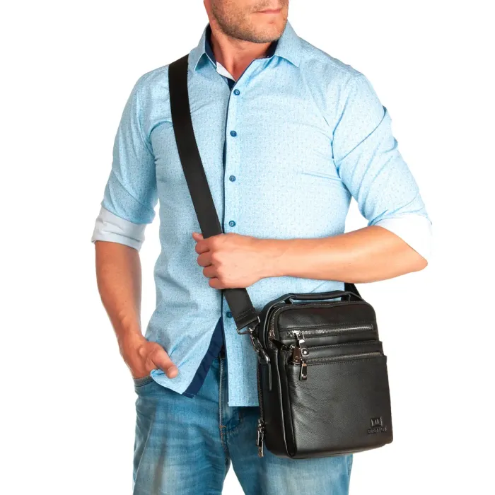 Сумка Мужская Планшет кожа BRETTON 2050-4 black