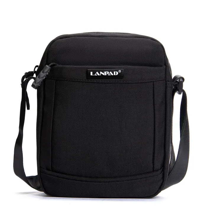 Сумка Мужская Планшет нейлон Lanpad A45007 black мал