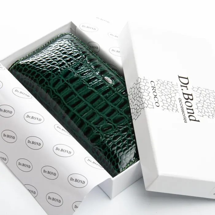 Кошелек PE Женский кожа DR. BOND PEW38 green