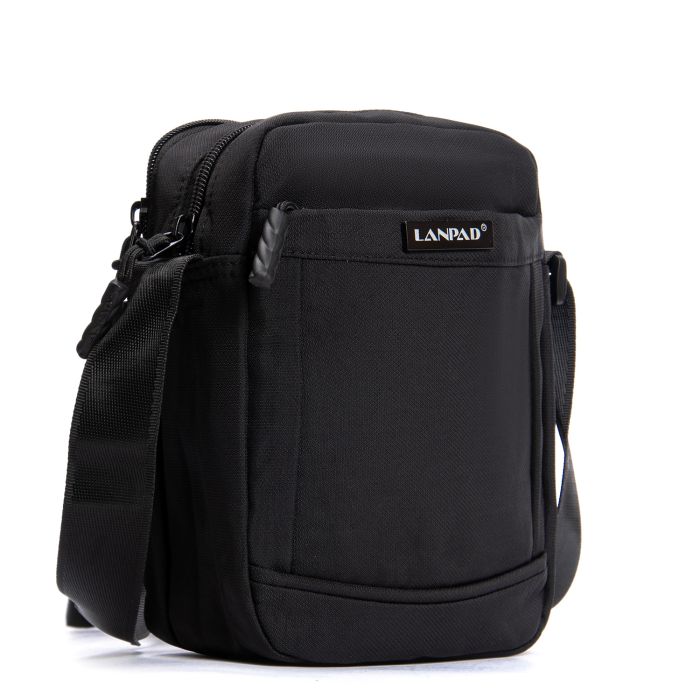 Сумка Мужская Планшет нейлон Lanpad A45007 black мал