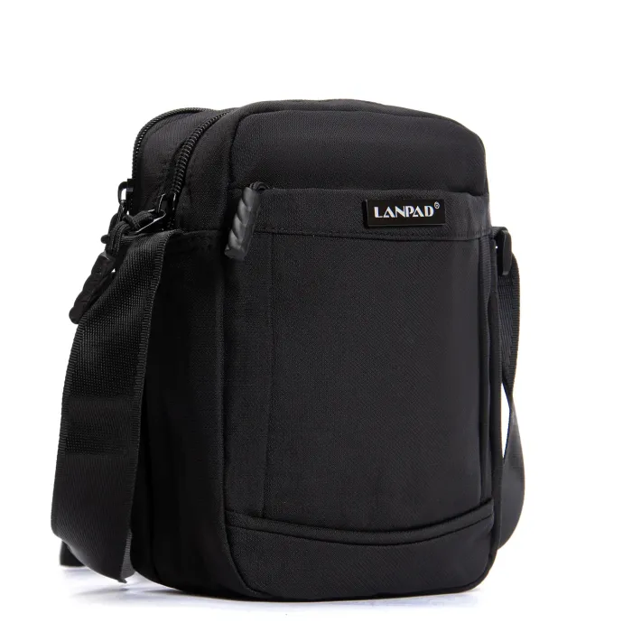 Сумка Мужская Планшет нейлон Lanpad A45007 black мал