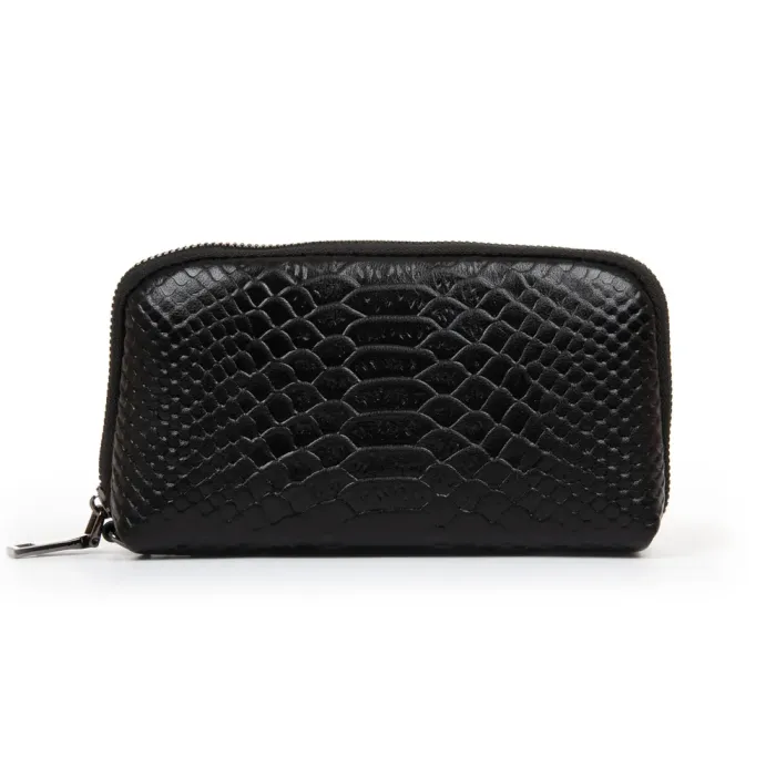 Косметичка кожа 60095-1 black