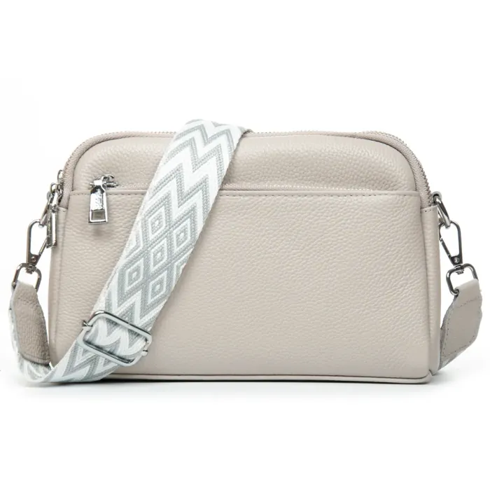 Сумка Женская Классическая кожа ALEX RAI 8960 l.gray