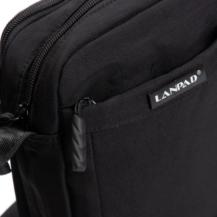 Сумка Мужская Планшет нейлон Lanpad A45007 black мал