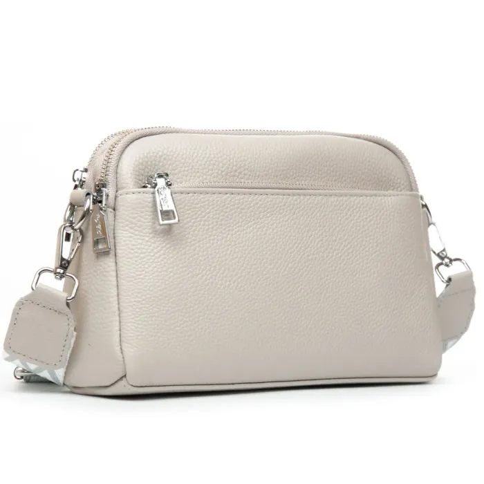 Сумка Женская Классическая кожа ALEX RAI 8960 l.gray