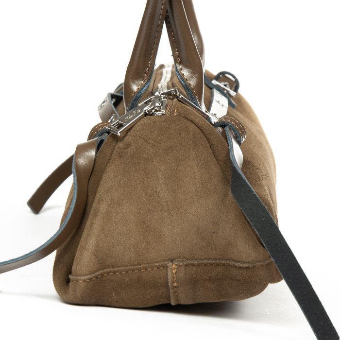Сумка Женская Классическая замш ALEX RAI 8816 khaki