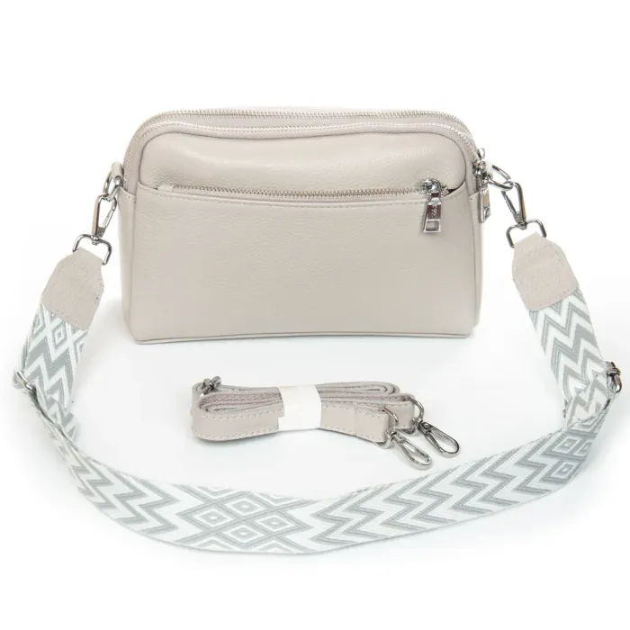 Сумка Женская Классическая кожа ALEX RAI 8960 l.gray