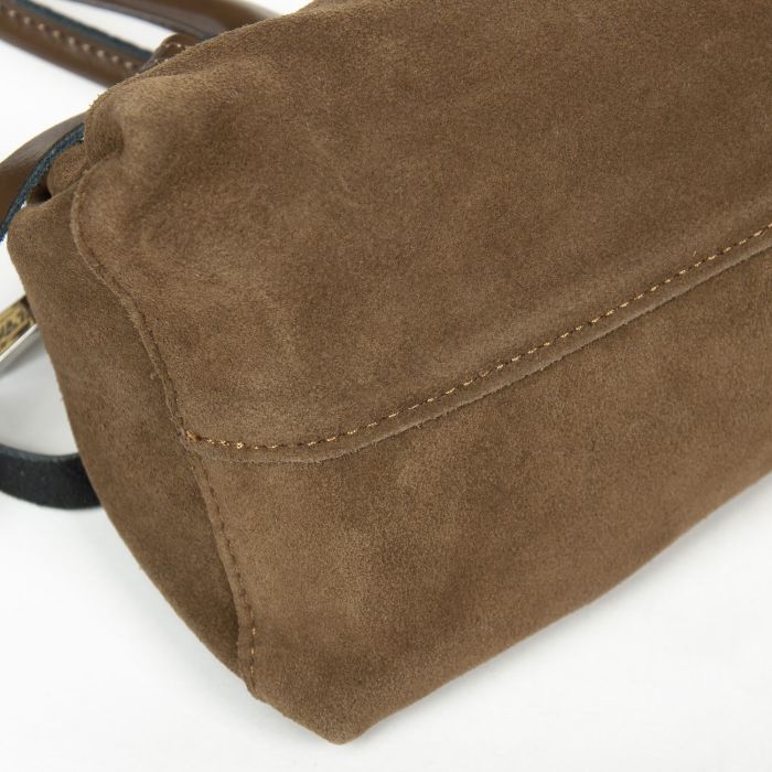 Сумка Женская Классическая замш ALEX RAI 8816 khaki