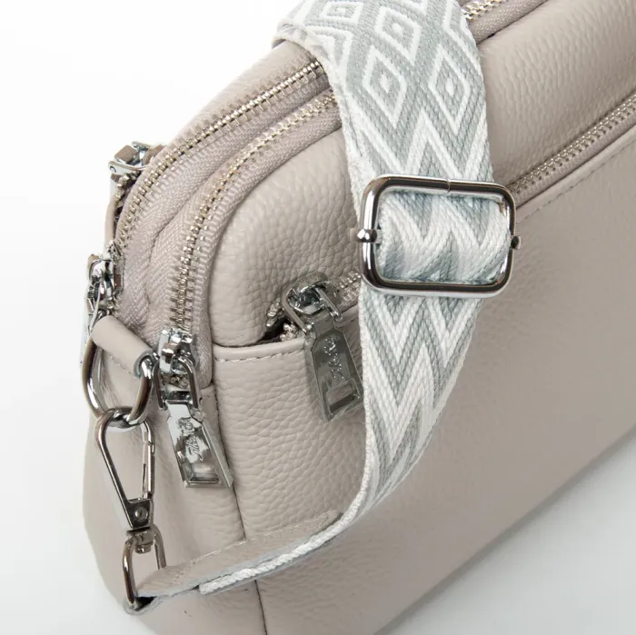 Сумка Женская Классическая кожа ALEX RAI 8960 l.gray