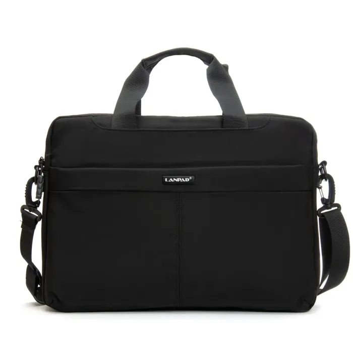 Сумка Мужская Для Ноутбука нейлон Lanpad 0940 black
