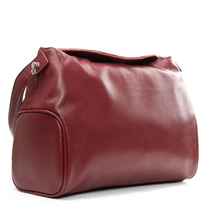 Сумка Женская Классическая кожа ALEX RAI 91007-9 bordo