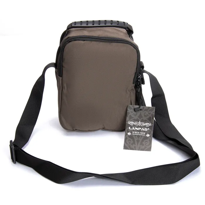 Сумка Мужская Планшет нейлон Lanpad A98222 brown мал