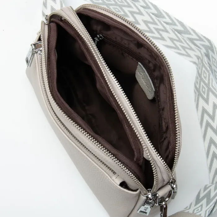 Сумка Женская Классическая кожа ALEX RAI 8960 l.gray