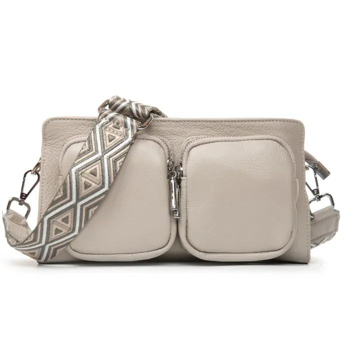 Сумка Класична шкіра ALEX RAI 99111 white