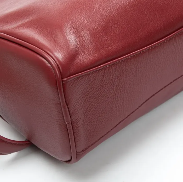 Сумка Женская Классическая кожа ALEX RAI 91007-9 bordo