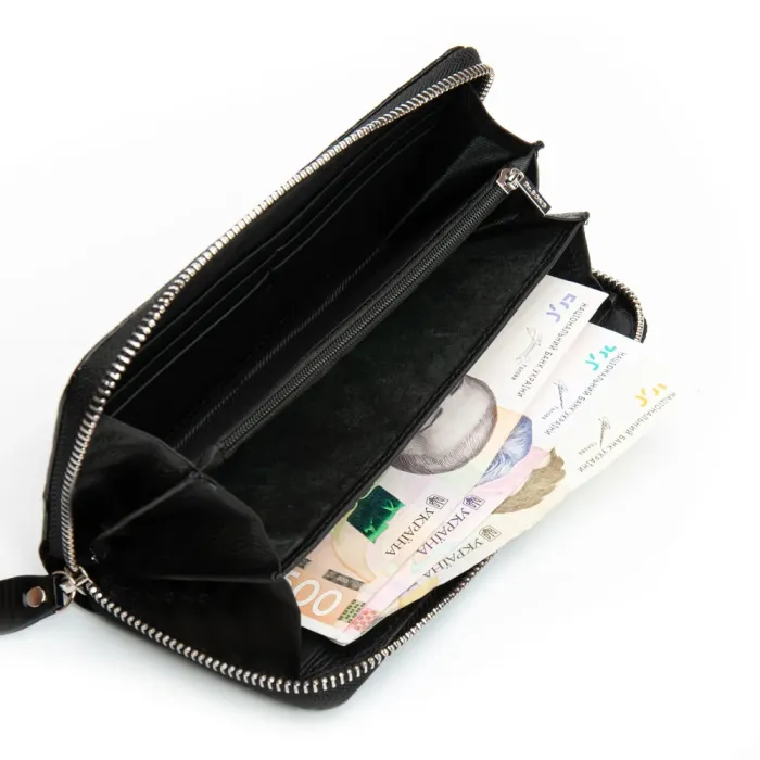 Кошелек PE Женский кожа DR. BOND PEW38 black