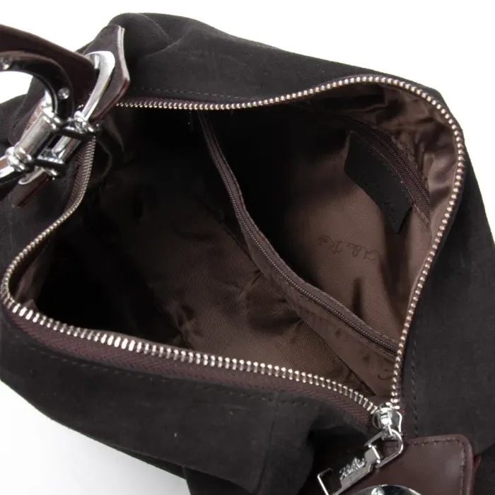 Сумка Женская Классическая замш ALEX RAI 2066-9 brown