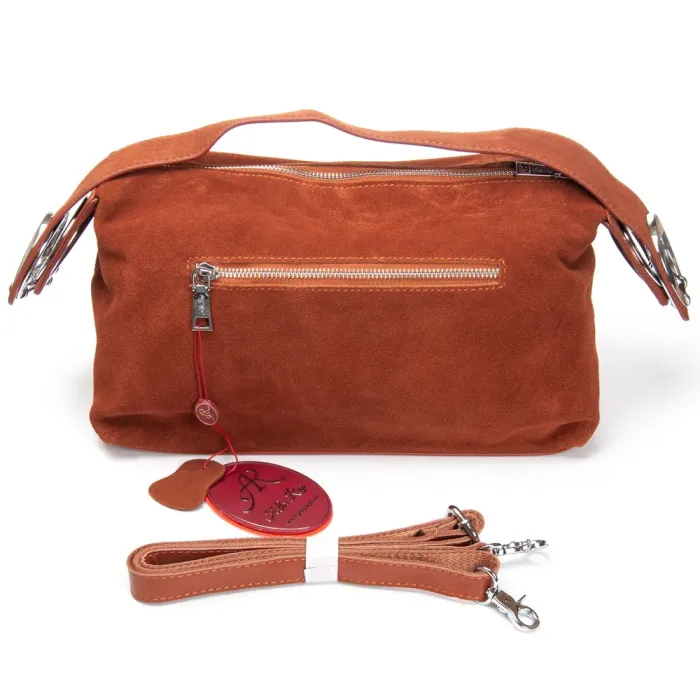 Сумка Женская Классическая замш ALEX RAI 2066-9 camel