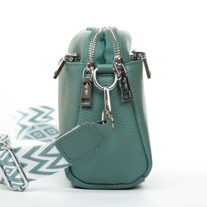 Сумка Женская Классическая кожа ALEX RAI 8960 l.green