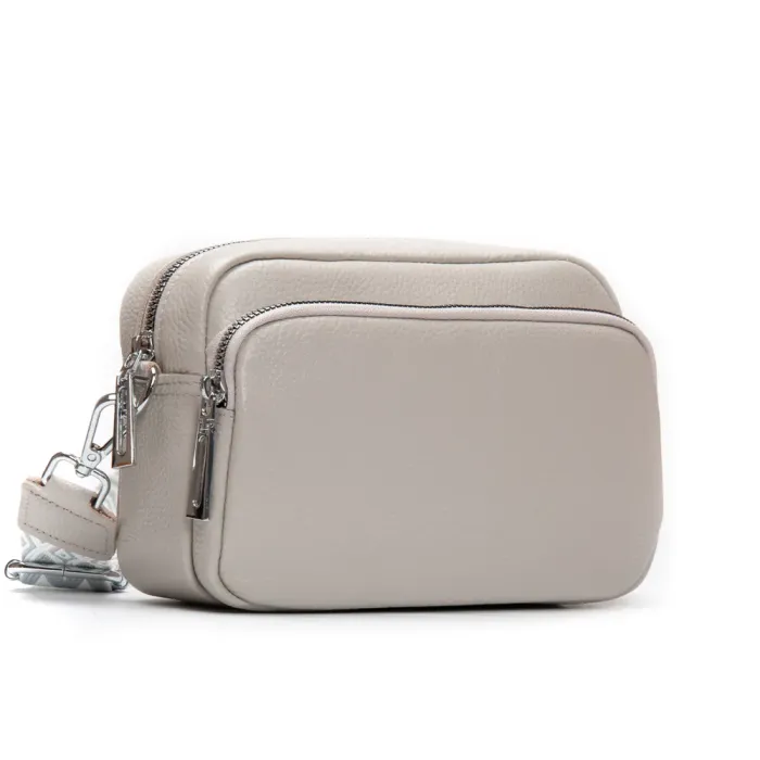 Сумка Женская Клатч кожа ALEX RAI 3803 pale grey