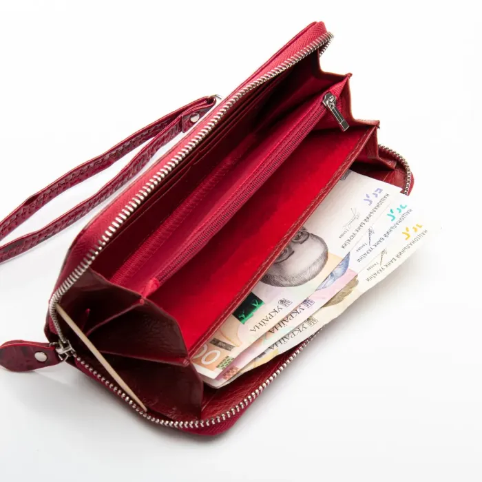 Кошелек PE Женский кожа DR. BOND PEW38 red