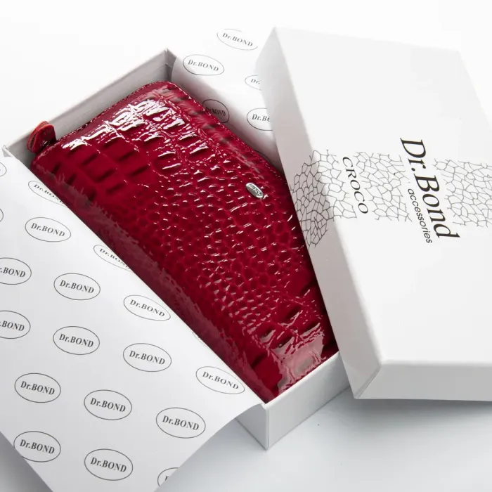 Кошелек PE Женский кожа DR. BOND PEW38 red
